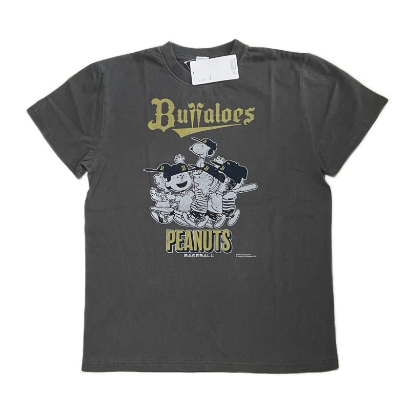 画像1: Snoopy & Charlie Brown Vintage-Style Peanuts T-Shirt 　 ユニセックス 男女兼用スヌーピー &チャーリーブラウンヴィンテージスタイルピーナッツ Tシャツ (1)