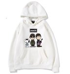 画像3: Unisex Oasis Band x Snoopy Band Vintage Style Hoodie  オアシス ×スヌーピー ヴィンテージスタイル 古着風 プリントフーディ スウェット バンド (3)