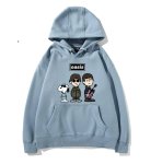 画像7: Unisex Oasis Band x Snoopy Band Vintage Style Hoodie  オアシス ×スヌーピー ヴィンテージスタイル 古着風 プリントフーディ スウェット バンド (7)