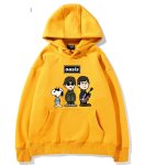 画像10: Unisex Oasis Band x Snoopy Band Vintage Style Hoodie  オアシス ×スヌーピー ヴィンテージスタイル 古着風 プリントフーディ スウェット バンド (10)