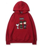 画像8: Unisex Oasis Band x Snoopy Band Vintage Style Hoodie  オアシス ×スヌーピー ヴィンテージスタイル 古着風 プリントフーディ スウェット バンド (8)
