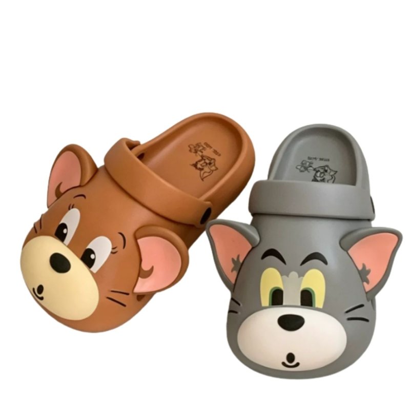 画像1: Unisex Tom & Jerry Micro Arch Sandals Slippers  男女兼用 ユニセックストムとジェリーマイクロアーチサンダル スリッパ シューズ (1)