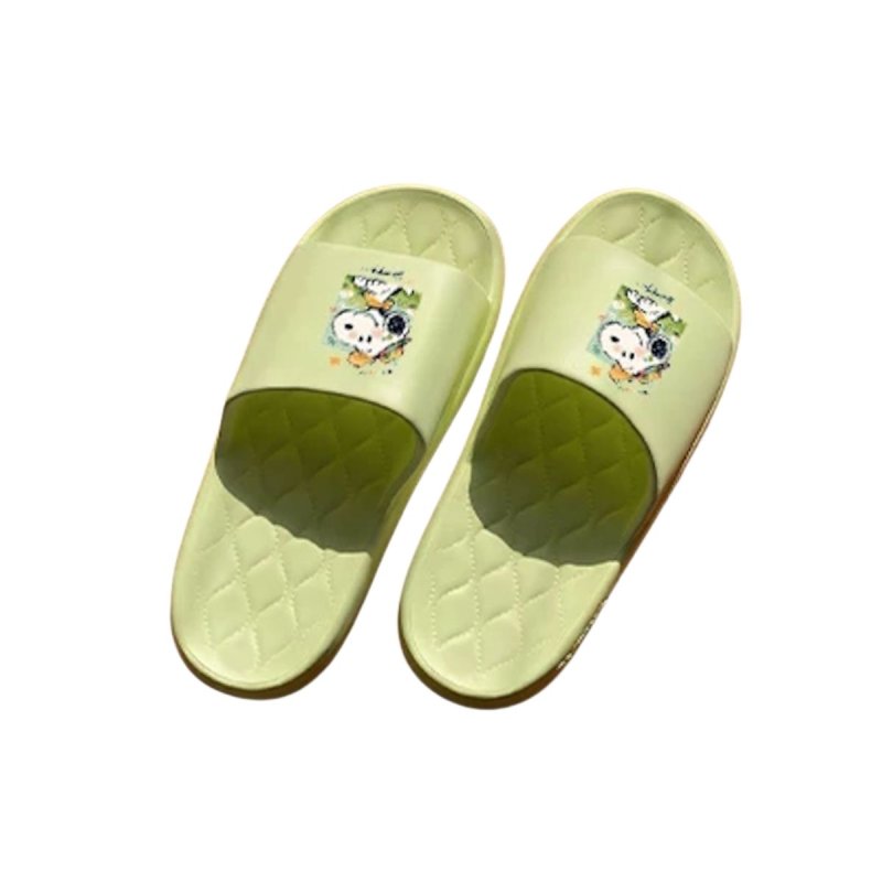 画像4: Unisex Smiling Snoopy Sandals Slippers  男女兼用 ユニセックススマイルスヌーピーサンダル スリッパ シューズ (4)