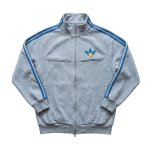 画像1: Bart Simpson Small-Logo Zip-Up Sweat Jacket baseball uniform jacket blouson ユニセックス男女兼用ワンポイントバートシンプソン スウェットジップアップジャケットスタジャン ブルゾン (1)