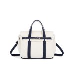 画像3: Small Canvas Boat Canvas Tote Bag BOATKIN BAG BK Piping Tote Bag  キャンバス パイピング ボートキン トート バッグ スモール (3)