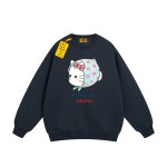 画像7: Unisex Polka-dot Scarf Kitty Style Sweatshirt shirts ユニセックス 男女兼用プリントドットスカーフキティースタイルスウェットシャツ スウェットトレーナー (7)