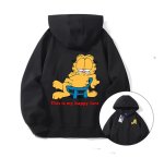 画像3: Unisex Relaxed Garfield Hoodie　ユニセックス 男女兼用リラックスガーフィールドプリント フーディーパーカースウェット (3)