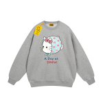 画像3: Unisex Polka-dot Scarf Kitty Style Sweatshirt shirts ユニセックス 男女兼用プリントドットスカーフキティースタイルスウェットシャツ スウェットトレーナー (3)