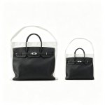 画像2: Canvas Boat Canvas Padlock Tote Bag Totekin BOATKIN BAG BK Piping Tote Bag  キャンバス パイピング ボートキン トート トートキン バッグ  (2)