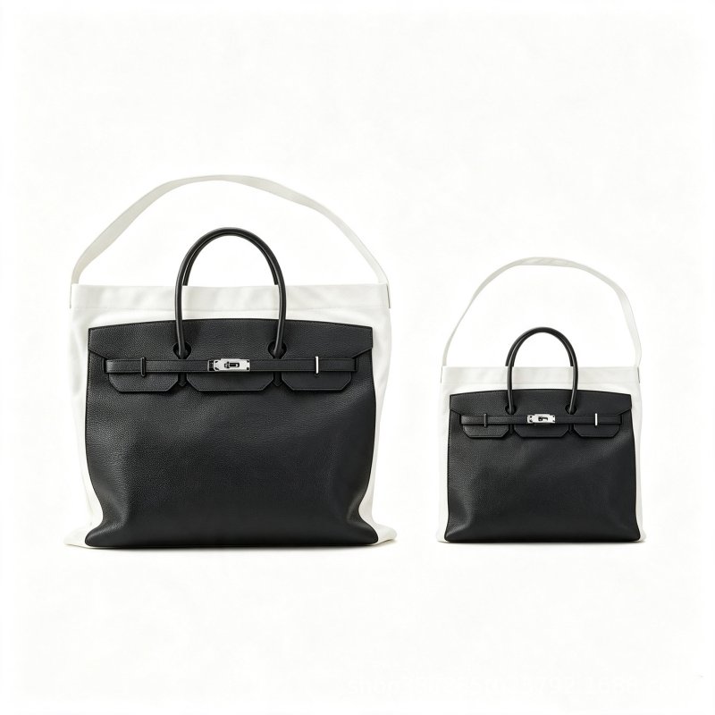 画像2: Canvas Boat Canvas Padlock Tote Bag Totekin BOATKIN BAG BK Piping Tote Bag  キャンバス パイピング ボートキン トート トートキン バッグ  (2)