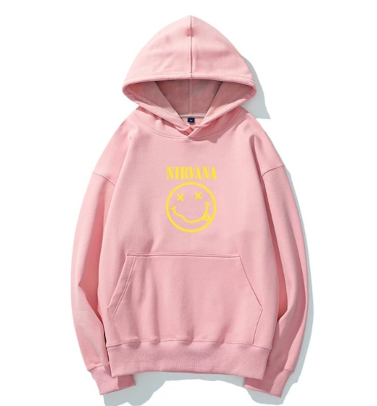 画像11: Unisex Nirvana x Smile Hoodie Band   ニルヴァーナ×スマイルフーディパーカースウェット バンド (11)