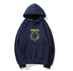 画像3: Unisex Nirvana x Smile Hoodie Band   ニルヴァーナ×スマイルフーディパーカースウェット バンド (3)