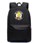 画像1: Bart Simpson backpack BAG 　ユニセックス男女兼用バートシンプソンバックパック リュックトートショルダーバッグ (1)