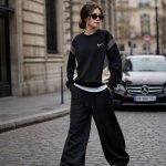 画像8: Not Swoosh logo long sleeve Sweatshirt  7 colors ユニセックス 男女兼用 長袖 スウェット 7色 (8)