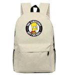 画像2: Bart Simpson backpack BAG 　ユニセックス男女兼用バートシンプソンバックパック リュックトートショルダーバッグ (2)