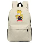 画像3: Bart Simpson backpack BAG 　ユニセックス男女兼用バートシンプソンバックパック リュックトートショルダーバッグ (3)