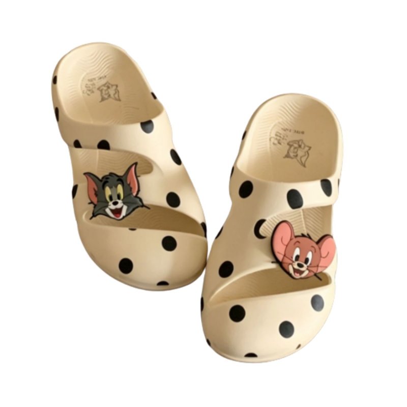 画像3: Tom & Jerry Polka-Dot Flip-Flop Sandals/Slippers　トム＆ジェリードット サンダル スリッパフリップフロップ (3)