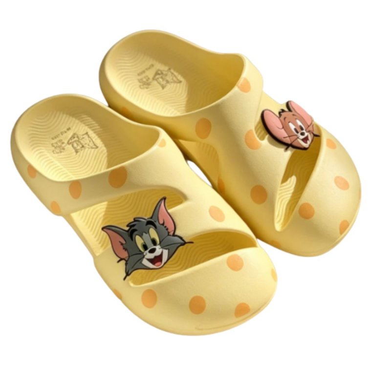 画像2: Tom & Jerry Polka-Dot Flip-Flop Sandals/Slippers　トム＆ジェリードット サンダル スリッパフリップフロップ (2)