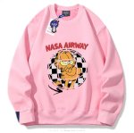 画像9: Unisex NASA x Damiesphere Sphere x Garfield Sweatshirt　ユニセックス 男女兼用NASA×ダミエスフィア球体×ガーフィールドスウェットガーフィールドプリント フーディーパーカースウェット (9)