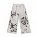 画像2: American Retro Graffiti Sweatpants　ユニセックス 男女兼用 アメリカンレトログラフィティスウェットパンツ (2)