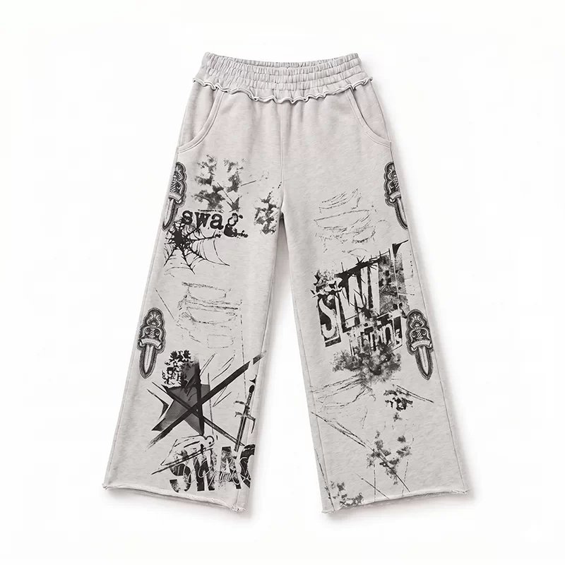 画像2: American Retro Graffiti Sweatpants　ユニセックス 男女兼用 アメリカンレトログラフィティスウェットパンツ (2)