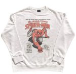 画像1: Spider-Man Vintage-Style Sweatshirt ユニセックス男女兼用 スパイダーマンヴィンテージスタイルスウェットトレーナー (1)