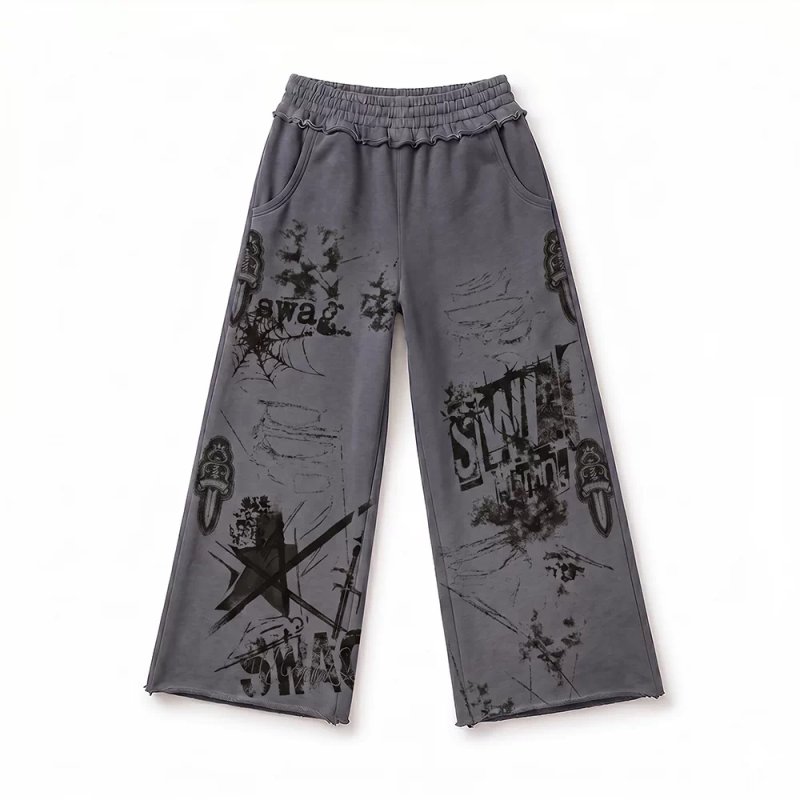 画像1: American Retro Graffiti Sweatpants　ユニセックス 男女兼用 アメリカンレトログラフィティスウェットパンツ (1)
