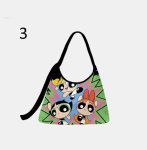 画像4: Puff-Style Powerpuff Girls Tote/Shoulder/Underarm Bag　パフパワフルガールズトートショルダーアンダーアームバッグ (4)