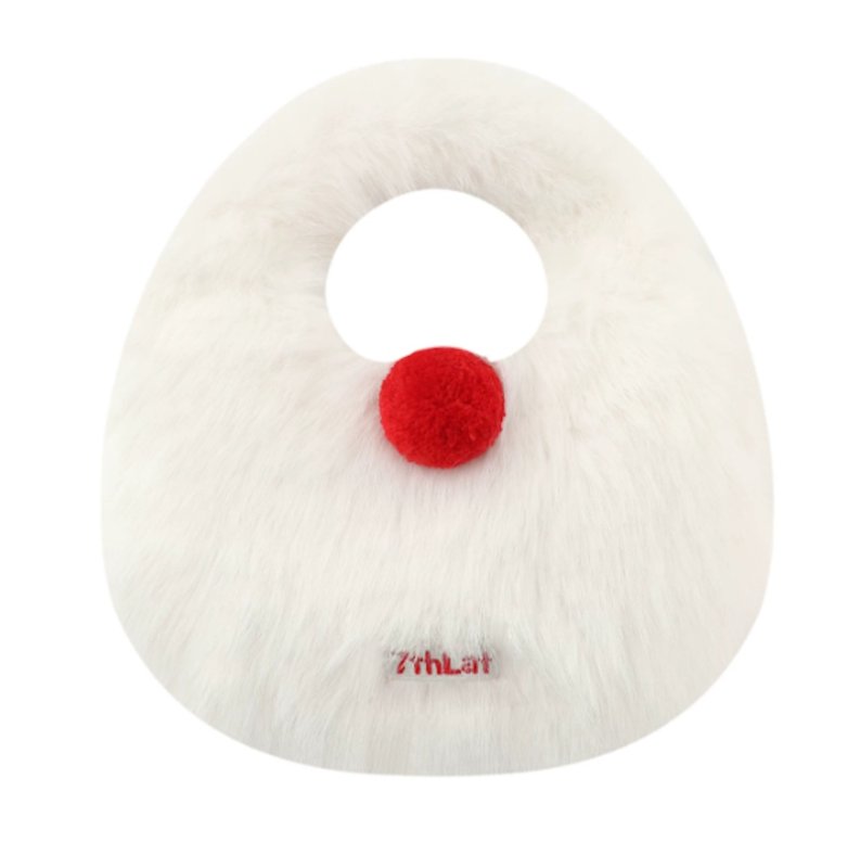 画像4: 7THLAT Round Pom-Pom Fur Handbag　7THLATラウンドポンポンファーハンドバッグ (4)