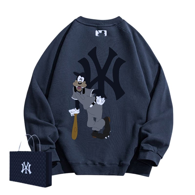 画像5: MFMLBNY Goofy & Baseball round neck long sleeve Sweatshirts  ユニセックス 男女兼用グーフィー＆ベースボールラウンドネック スウェットトレーナー (5)