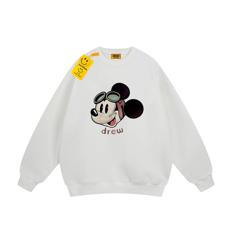 画像2: Goggles Mickey Mouse Print Sweatshirt ユニセックス男女兼用ゴーグルミッキーマウススウェットトレーナー (2)