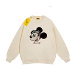画像5: Goggles Mickey Mouse Print Sweatshirt ユニセックス男女兼用ゴーグルミッキーマウススウェットトレーナー (5)