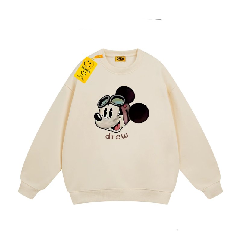 画像5: Goggles Mickey Mouse Print Sweatshirt ユニセックス男女兼用ゴーグルミッキーマウススウェットトレーナー (5)