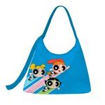 画像1: Puff-Style Powerpuff Girls Tote/Shoulder/Underarm Bag　パフパワフルガールズトートショルダーアンダーアームバッグ (1)