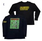 画像1: Unisex Nirvana "Nevermind" Print Long-Sleeve T-Shirt　男女兼用ニルヴァーナネヴァーマインドビンテージスタイル長袖Ｔシャツ (1)