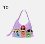 画像11: Puff-Style Powerpuff Girls Tote/Shoulder/Underarm Bag　パフパワフルガールズトートショルダーアンダーアームバッグ (11)