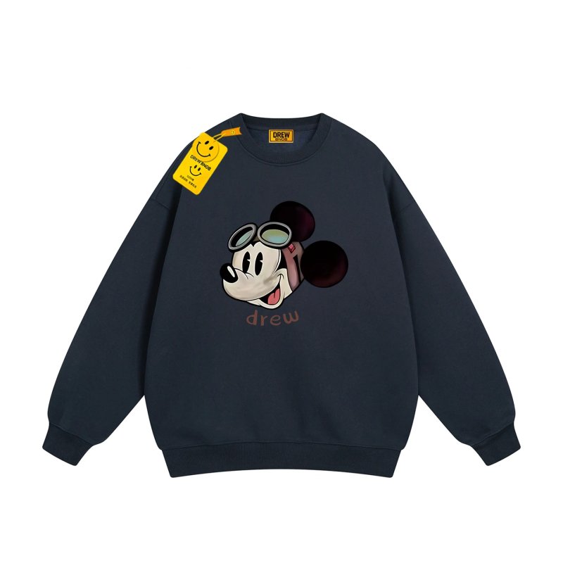 画像7: Goggles Mickey Mouse Print Sweatshirt ユニセックス男女兼用ゴーグルミッキーマウススウェットトレーナー (7)