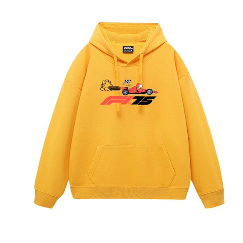 画像7: Unisex Snoopy x F1 Print Hoodie  男女兼用ユニセックススヌーピー×F1フーディパーカースウェット バンド (7)