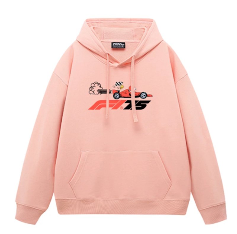 画像9: Unisex Snoopy x F1 Print Hoodie  男女兼用ユニセックススヌーピー×F1フーディパーカースウェット バンド (9)