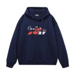 画像4: Unisex Snoopy x F1 Print Hoodie  男女兼用ユニセックススヌーピー×F1フーディパーカースウェット バンド (4)