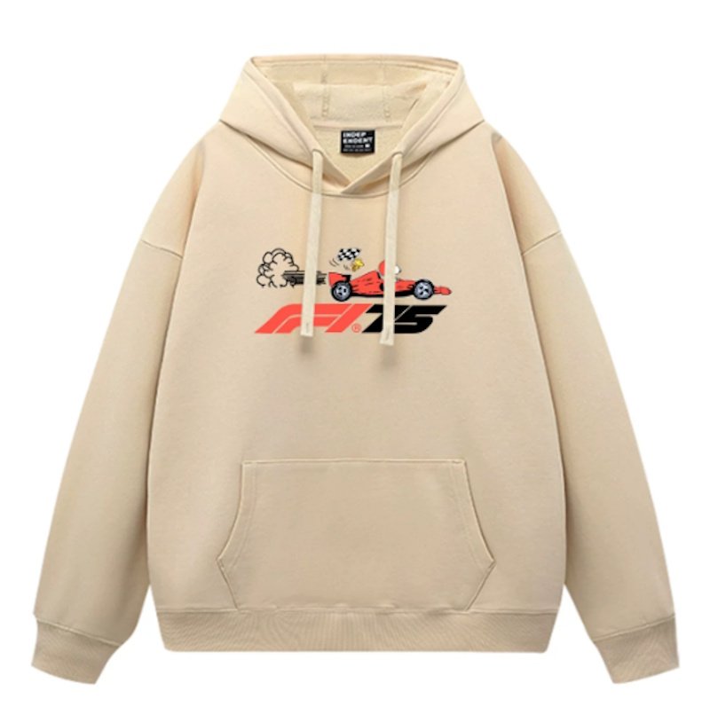画像5: Unisex Snoopy x F1 Print Hoodie  男女兼用ユニセックススヌーピー×F1フーディパーカースウェット バンド (5)