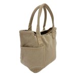 画像4: Snoopy Embroidered Canvas & Denim Tote Shopping Bag　ユニセックス男女兼用スヌーピー刺繍デニムキャンバストートショッピングバッグ (4)