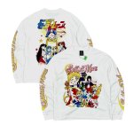 画像1: Sailor Moon Washed Long-Sleeve T-Shirt　ユニセックス 男女兼用セーラームーンウォッシュ長袖Tシャツ (1)