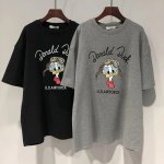 画像4: Donald Duck USA Duck T-shirts 古着加工 ドナルドダック エアフォース Tシャツ (4)