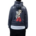 画像3: Unisex Astro Boy & Dog Print Hoodie  男女兼用ユニセックスアストロボーイ＆ドッグフーディパーカースウェット バンド (3)