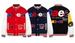 画像3: Letter-Embroidered Color-Block Stadium Jacket Baseball Jacket ユニセックス男女兼用レター刺繍カラーブロックスタジアムジャンパー スタジャン (3)