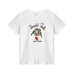 画像1: Donald Duck USA Duck T-shirts 古着加工 ドナルドダック エアフォース Tシャツ (1)