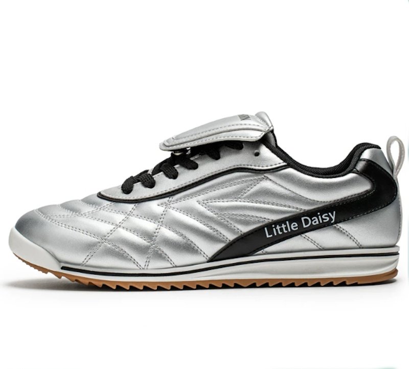 画像2: Unisex Quilted leather lace-up sneakers　ユニセックス 男女兼用 レザーキルティングレースアップゴルフシューズスタイルスニーカー (2)