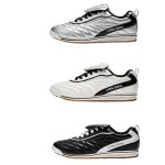画像4: Unisex Quilted leather lace-up sneakers　ユニセックス 男女兼用 レザーキルティングレースアップゴルフシューズスタイルスニーカー (4)