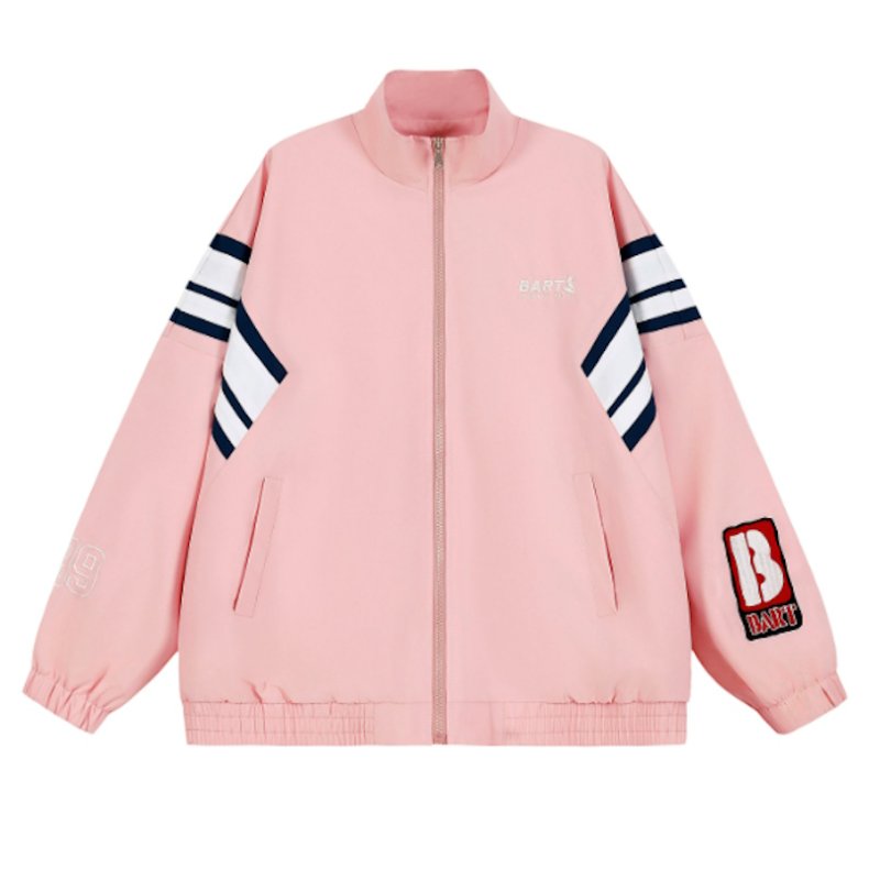 画像4: MAISONFOX & The Simpsons Collaboration Zip-Up Jacket Baseball Jacket ユニセックス男女兼用MAISONFOX & ザ・シンプソンズ コラボジップアップジャケットスタジアムジャンパー スタジャン (4)